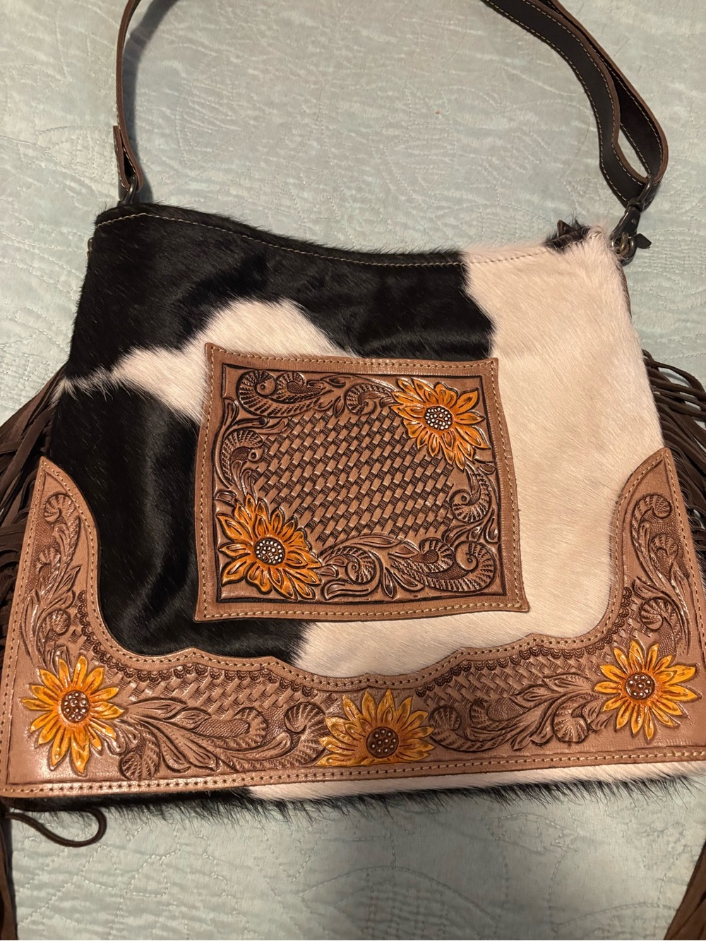Myra Bag Fantaisie Hand Tooled Bag - Picture 5 of 11